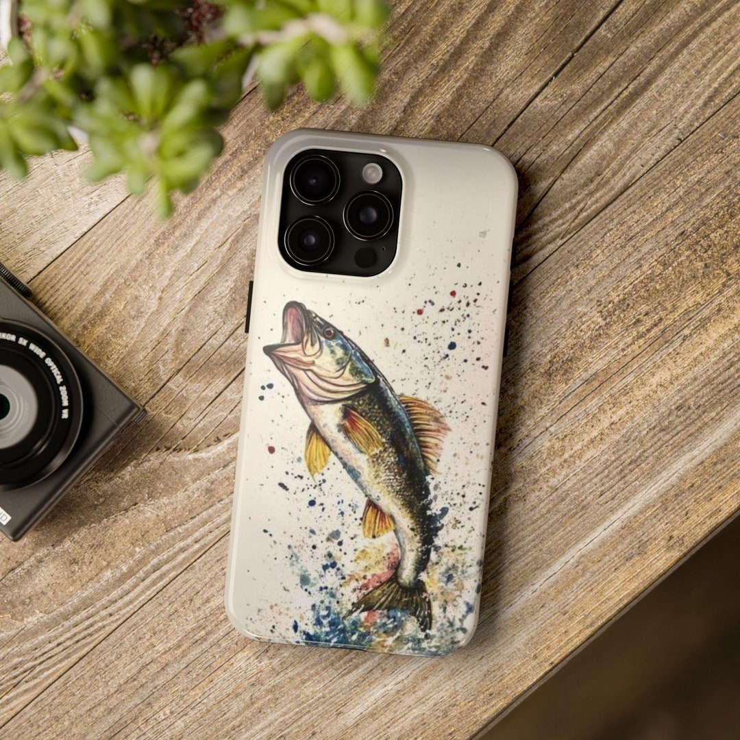 Largemouth Bass Fishing Phone Case,gift for Dad,gift for Fisherman