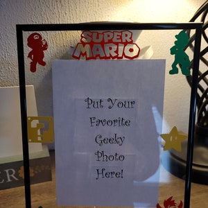Super Mario Photo Frame