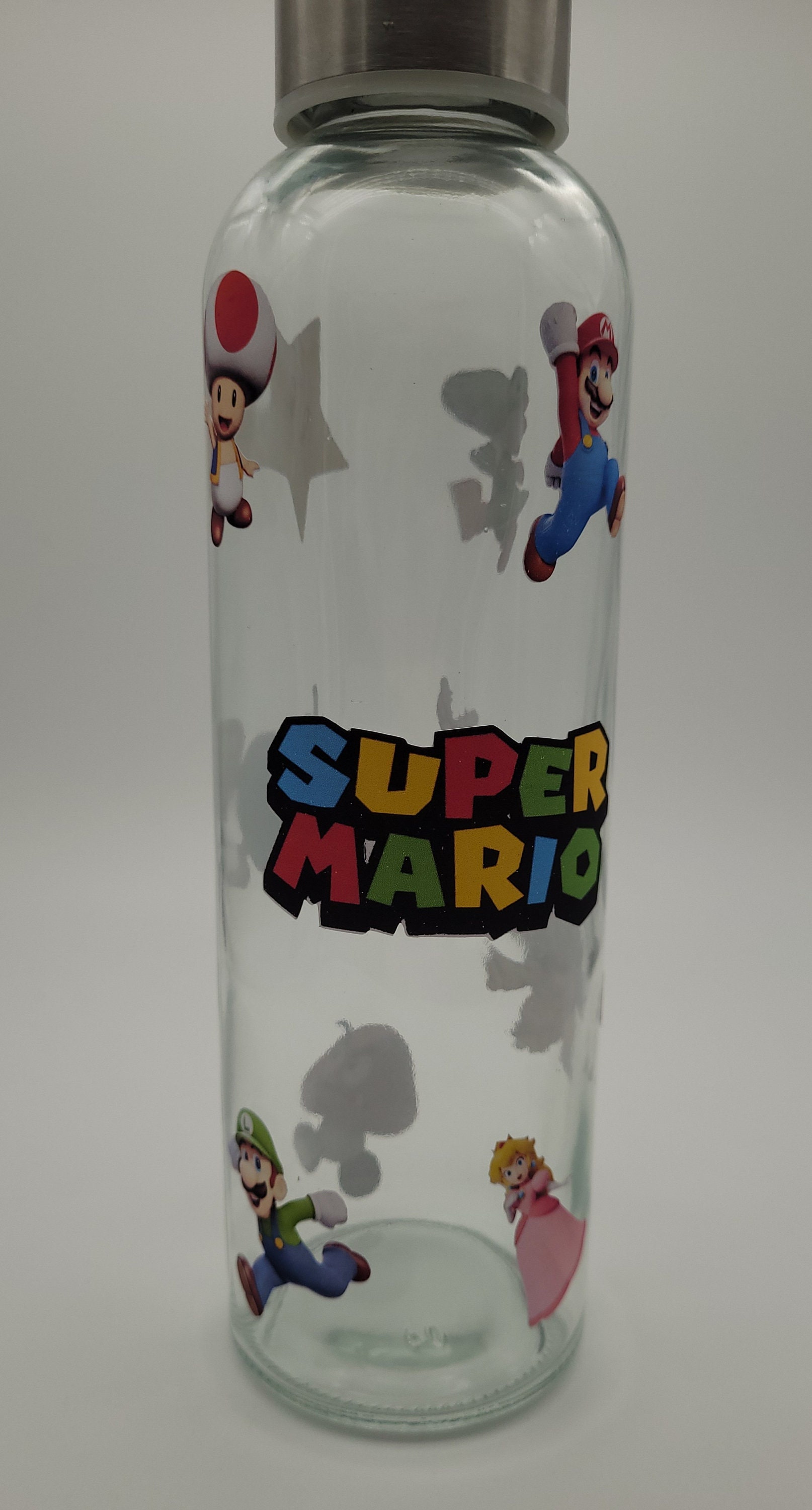Mario, Super Mario Bros 12oz Flip Top Insulated Kids Bottle. Perfect for  School, Camp, & Activities 