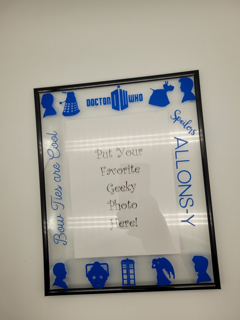 Doctor Who Photo Frame - Etsy