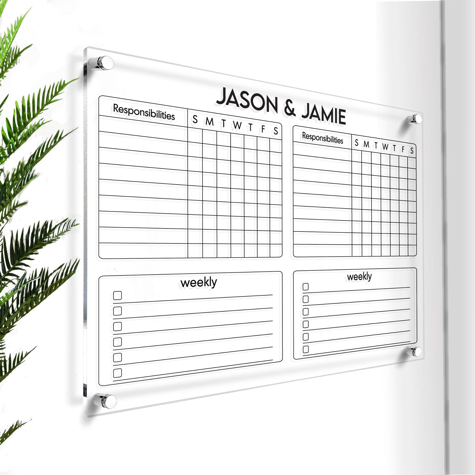 Chore Chart for Kids | Large Family Planner | Weekly Planner 2026 ...