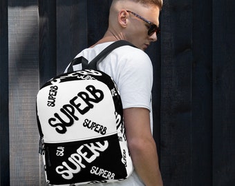 Superb print Backpack