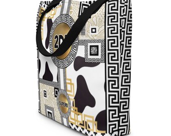 Superb All-Over Print Large luxury Tote Bag