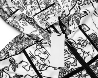 Superb Comic Strip Men’s windbreaker