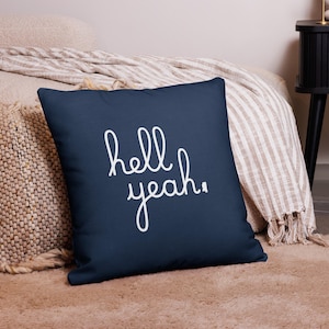 Hell Yeah Mississippi Throw Pillow