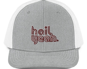 Hail Yeah Bulldog Trucker Cap