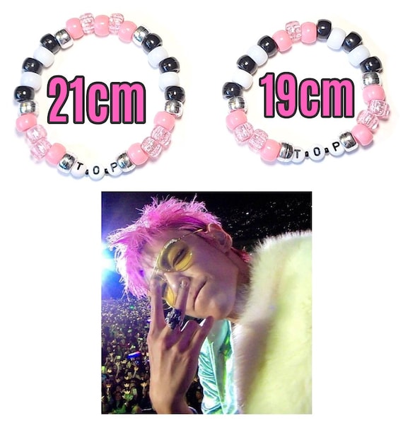 G-dragon and T.O.P Beaded Bracelets - Etsy