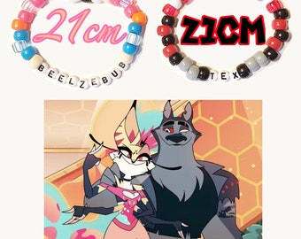 Beelzebub And Tex Beaded Bracelets