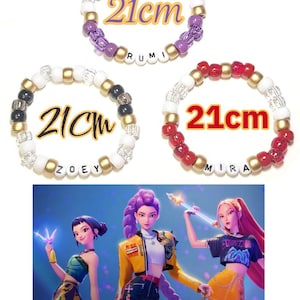 K-Pop Demon Hunter Beaded Bracelets