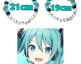 Hatsune Miku Beaded Bracelet