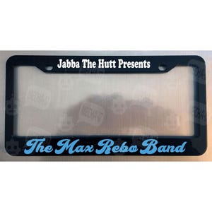 Jabba The Hutt apresenta a moldura de placa de carro preta brilhante Max Rebo Band