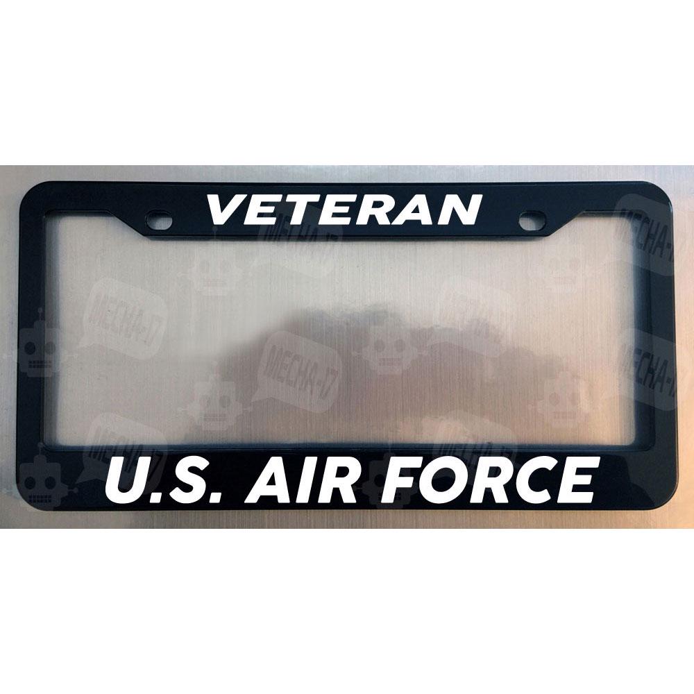 Air Force Veteran United States AIR Force Retired Precision Cut Decal Usaf License Plate Frame - Foto 8