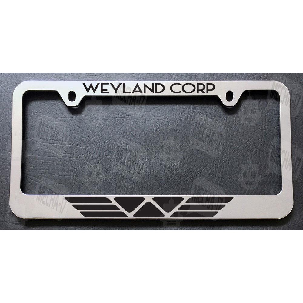 Alien Theme Metal License Plate - Standard Size Car Tag