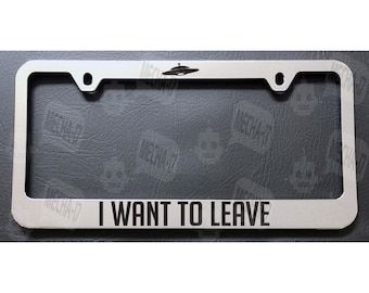 Quiero dejar el marco de matrícula cromado