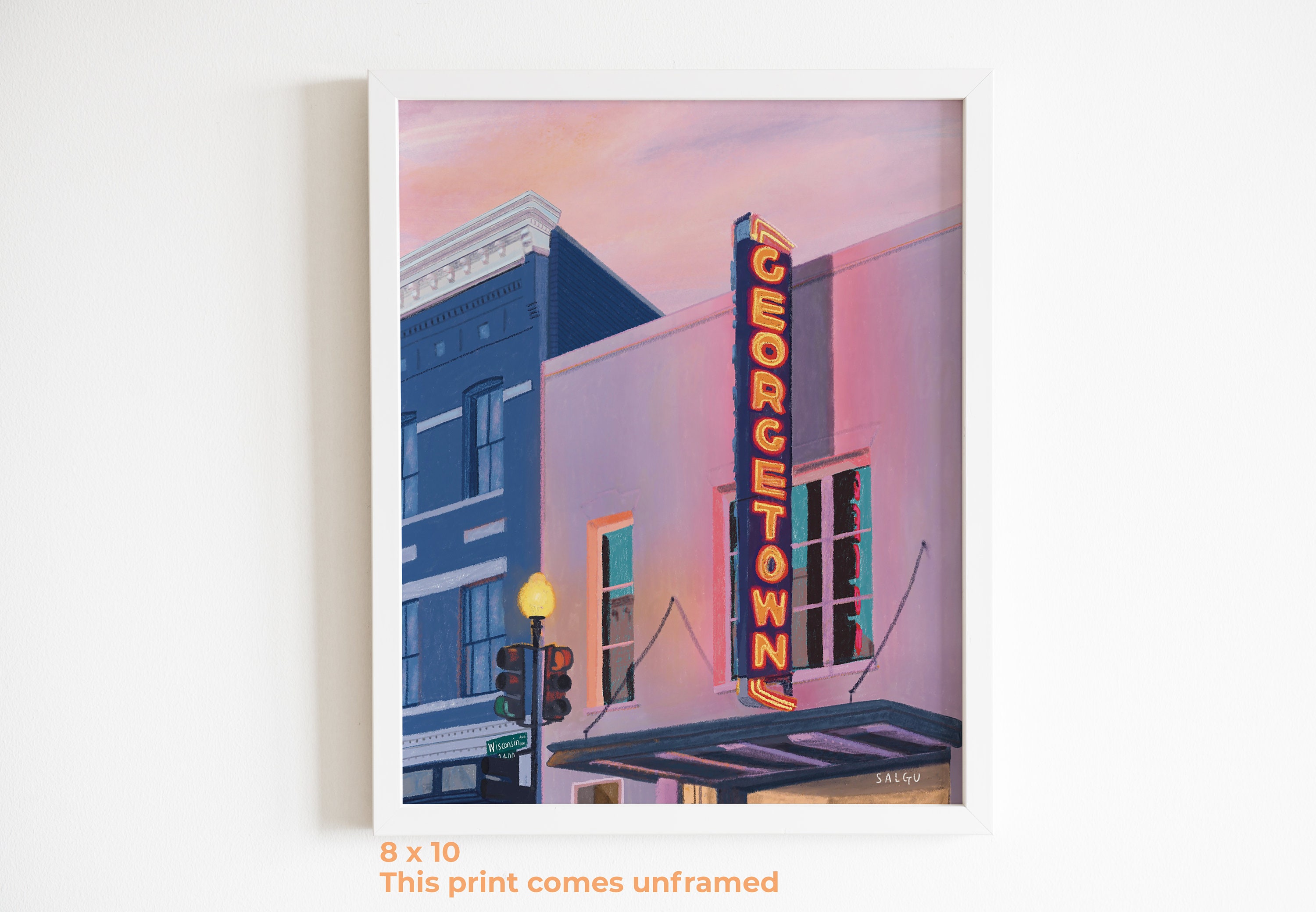 Historic Georgetown Sign - Georgetown, Washington DC - Etsy