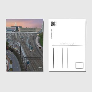 Carte postale NoMa Union Station Train Yard