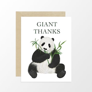 Merci géant | Carte Panda Washington DC