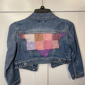 Quilted Denim Jacket, Child M
