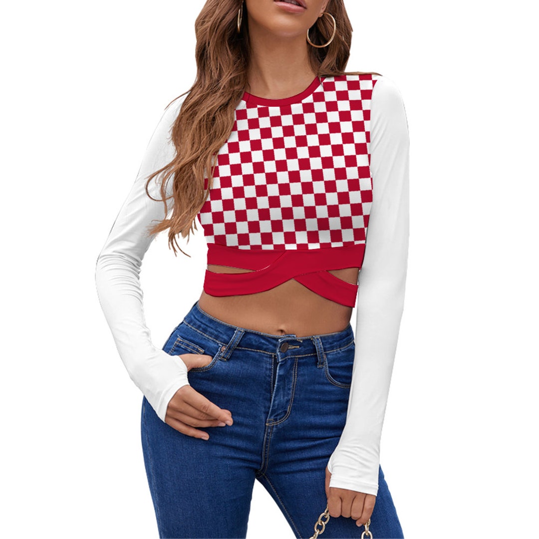 The Barnnet Ador Check Cropped Shirt - lsca 韓国ファッション通販