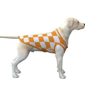 Checkerboard Dog Tank Top  Pet Apparel Checkerboard Dog Shirt