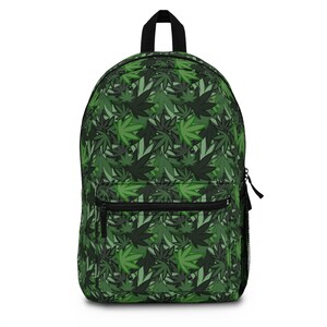 420 Leaf Backpack - Unique Lightweight Daypack Rucksack For Students & Casual Travel - View #4