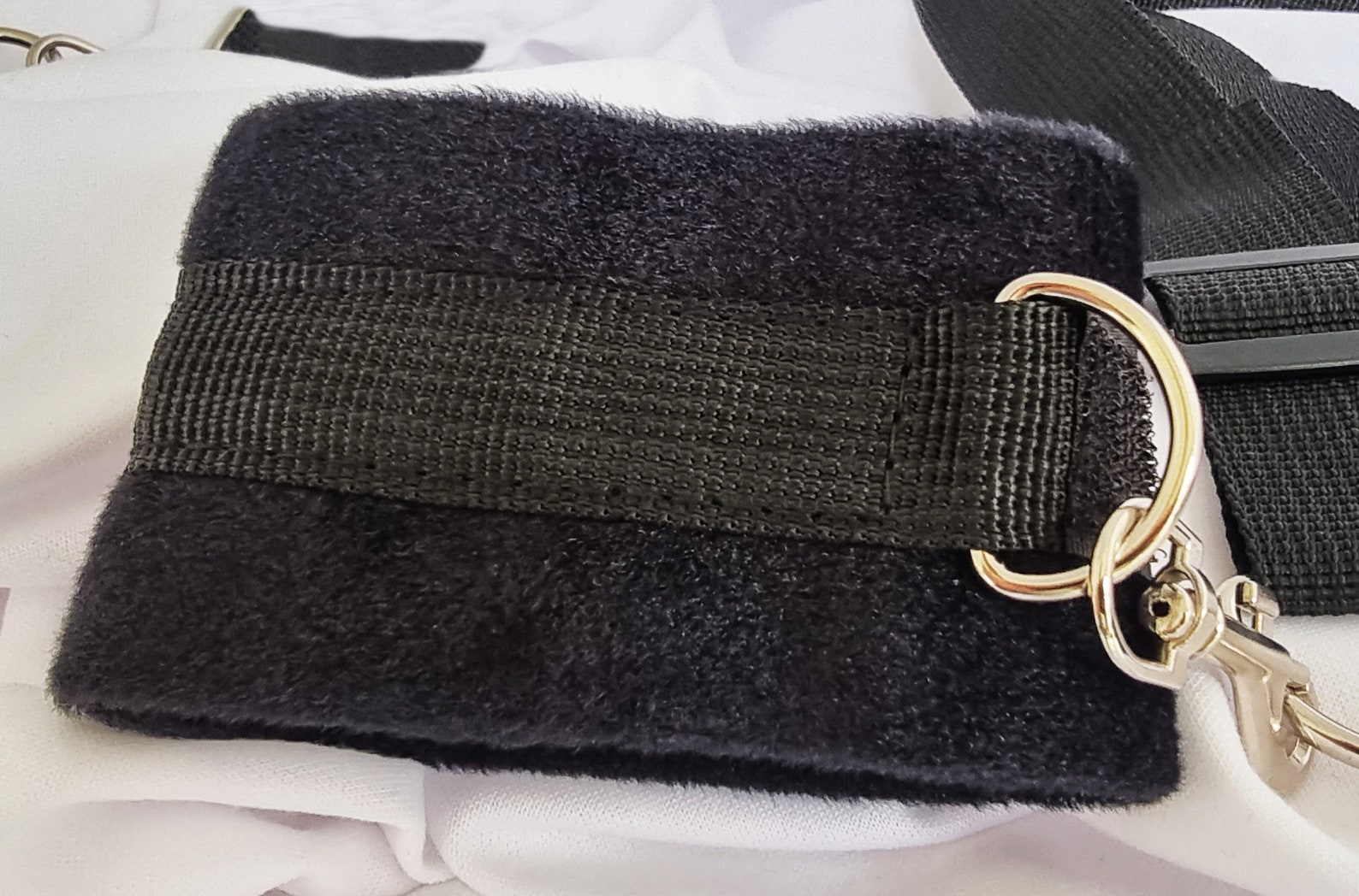 Bed Restraints Bondage BDSM Soft Fabric Handcuffs Etsy