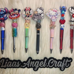 Character Beadable Pens