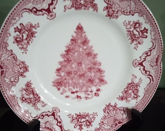 Johnson brothers old britain castles pink christmas