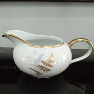 Vintage Hutschenreuther Selb Ferndale 30776 Ivory Creamer