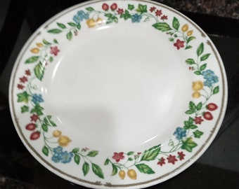 Vintage FESTIVAL Light Cream Salad Plate