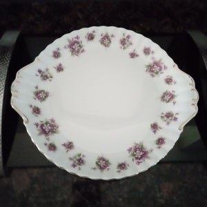 Vintage Royal ALBERT Sweet Violets Cake Plate