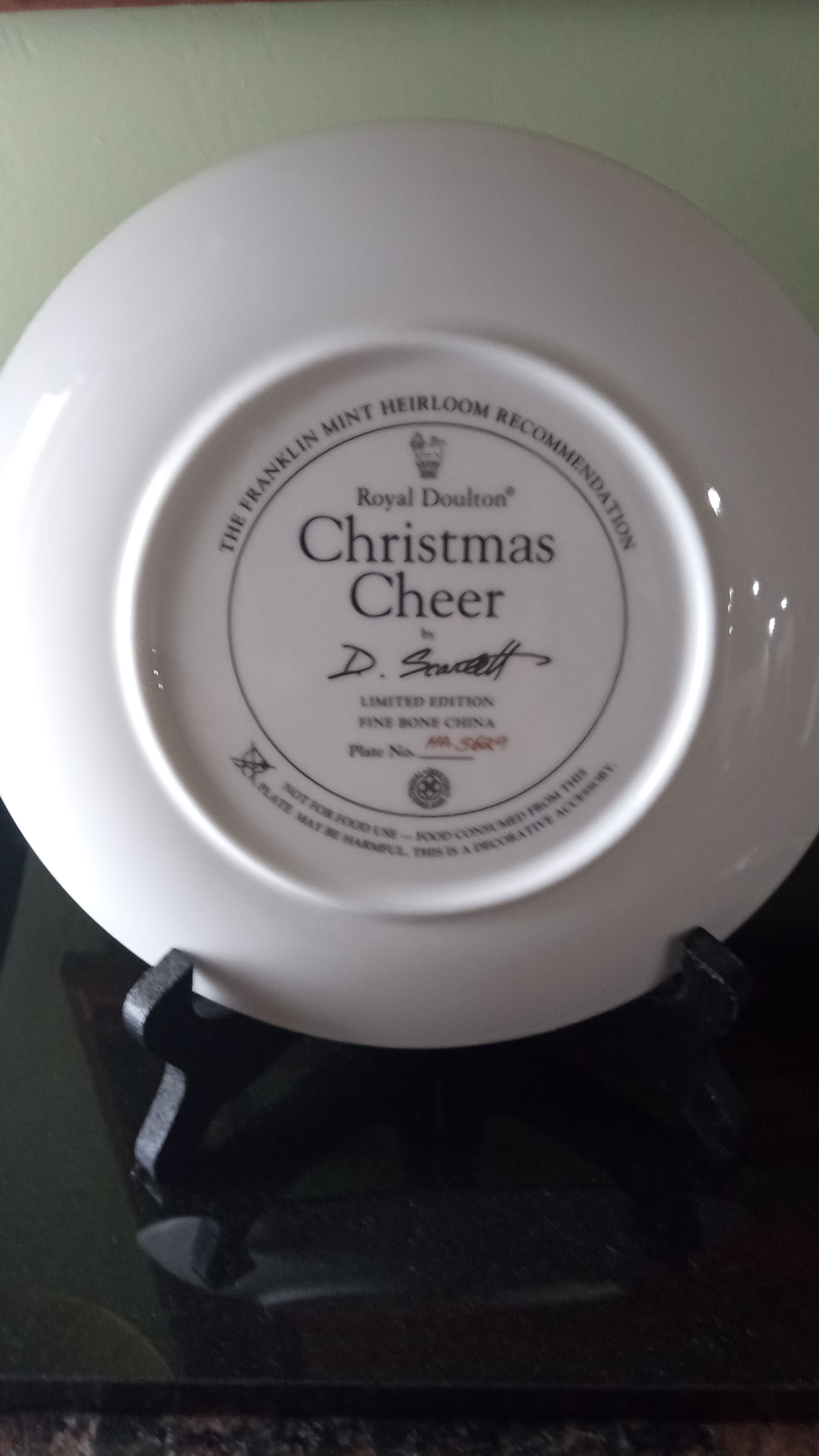 Vintage Royal Doulton CHRISTMAS CHEER by D. Scarlett - Etsy