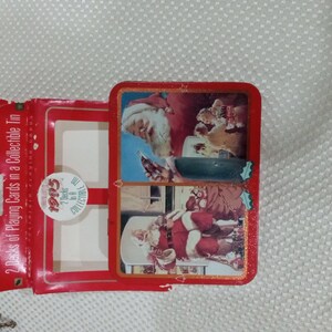 Vintage 1995 2 Decks Playing Cards in A Collectible Tin