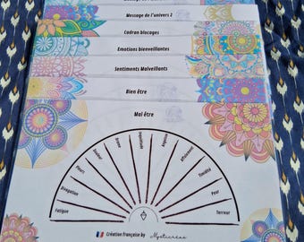laminated dial for personal development and pendulum practice