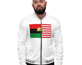 African American Unity Flag Bomber Jacket