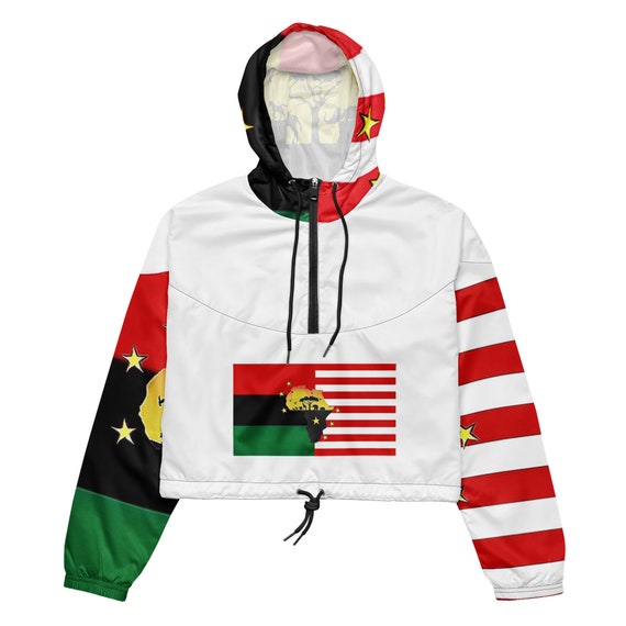 Flag windbreaker discount