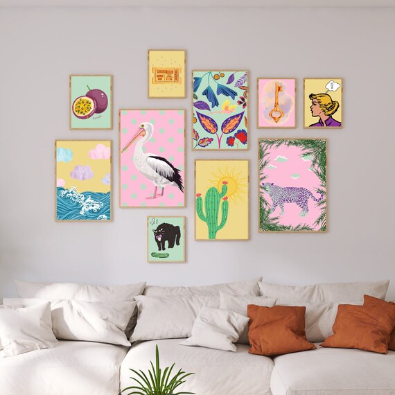 Quirky outlet wall art
