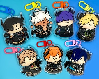 Obey Me :3 Acrylic Keychains || Brothers