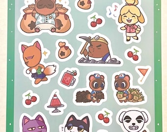 ACNH Sticker Sheet || Part 1