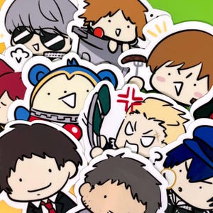 Silly Persona 4 Stickers!!