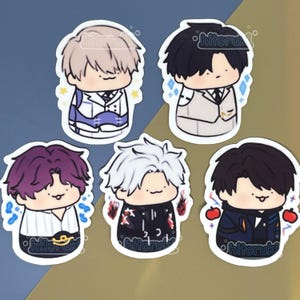 Love and Deepspace :3 Stickers || Xavier Zayne Rafayel Sylus Caleb