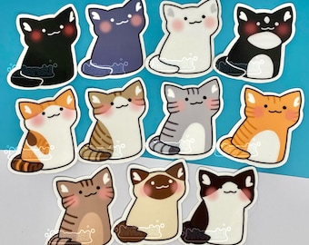 Cute Cat Stickers!!