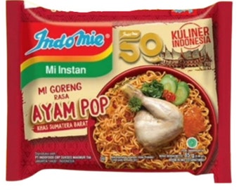 Indomie MI Goreng Ayam Pop saveur poulet épicé 85 g - Produit d'Indonésie