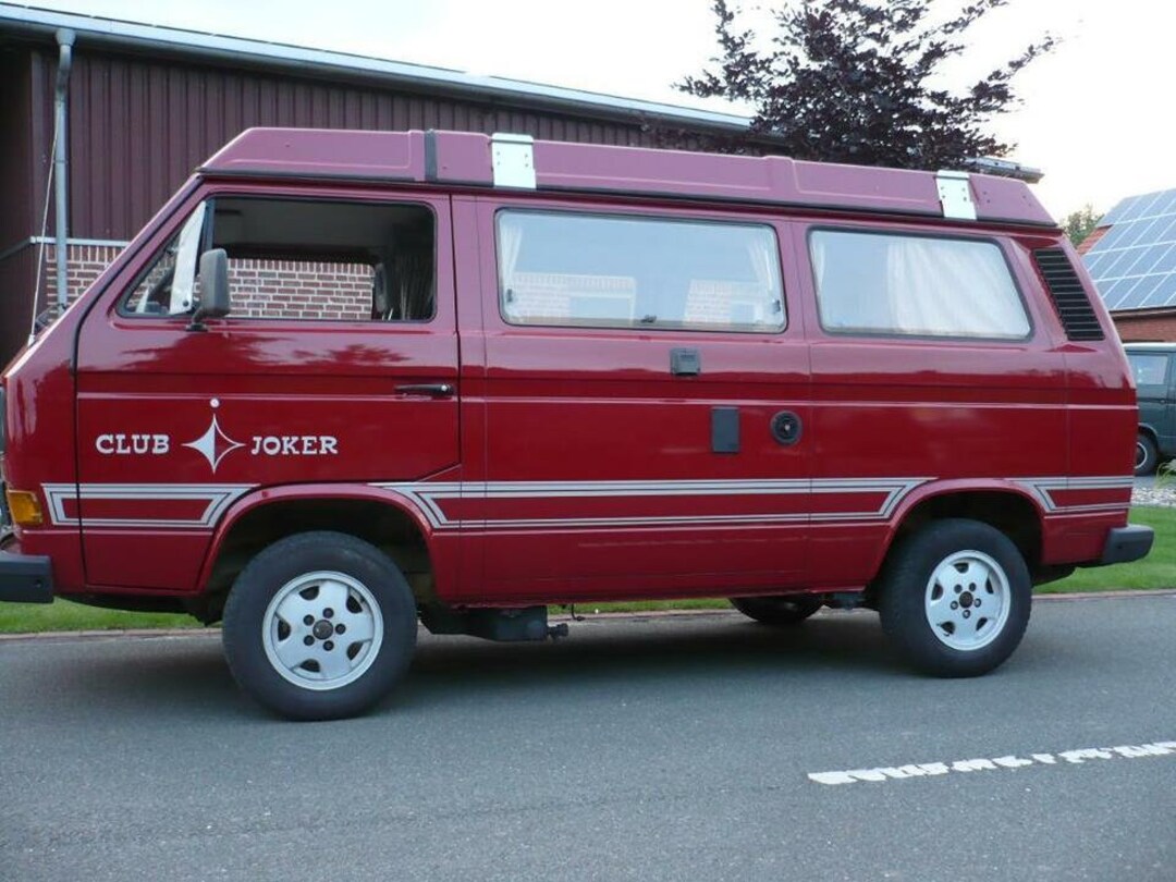 VW T3 Westfalia CLUB JOKER I 8385 Sticker Set Decal Set Vanagon New Etsy