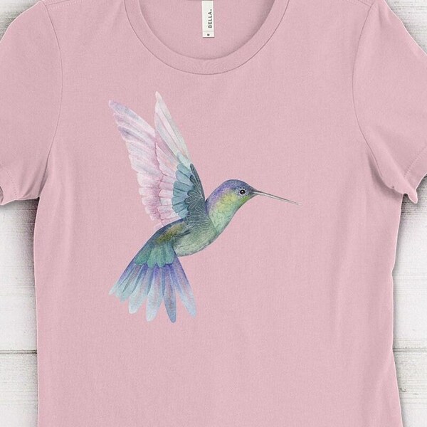 Hummingbird Watercolor - Etsy