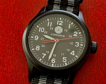 Neon Genesis Evangelion Inspired Longinus Expedition Watch