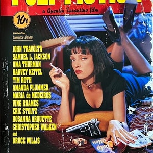 Pulp Fiction Original Movie Poster - Etsy