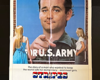 Stripes Original Movie Poster