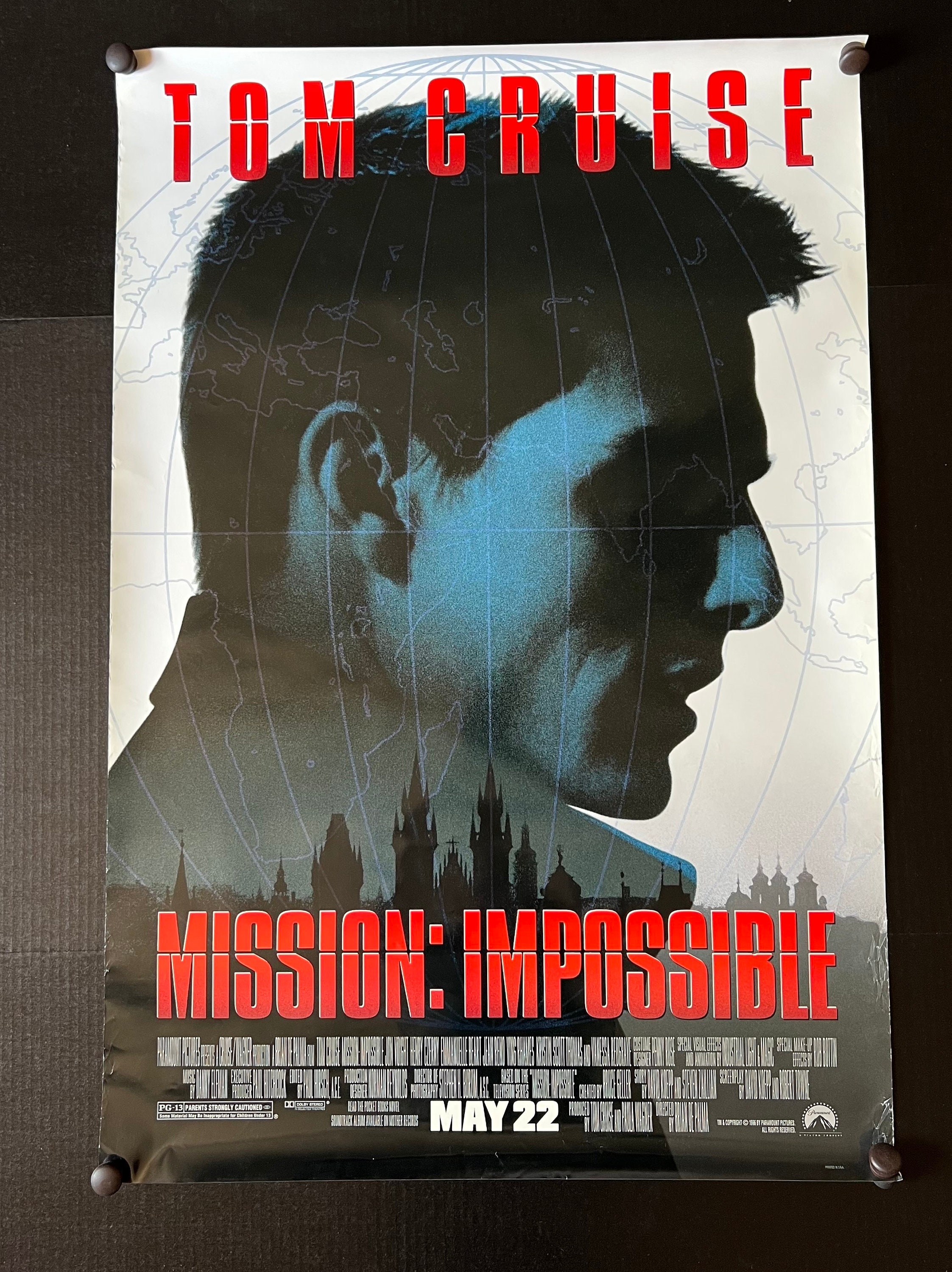 mission impossible 1996 poster