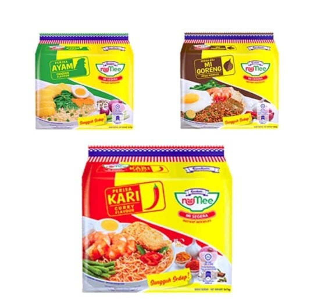 5's 75g GARDENIA Numee Instant Noodles Chicken Curry - Etsy